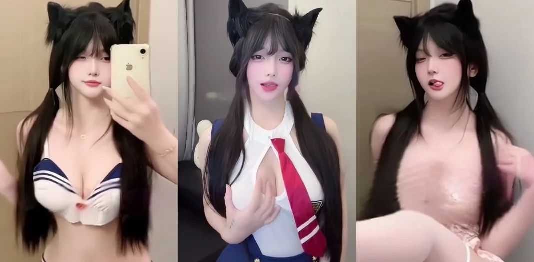 抖音高颜值嫩妹网红小七大尺度福利 白丝玉足怼镜特写诱惑 288元超值！