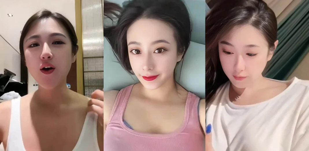 抖音150万粉网红迪追追真空白T直播 巨乳凸点超级明显 想擦边的心藏都藏不住了