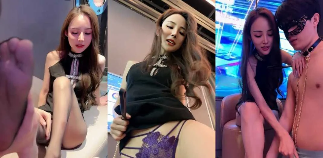 玩物直播冰冰Queen 开发商务OL黑丝妹女王属性 现场花样调教男奴超变态！