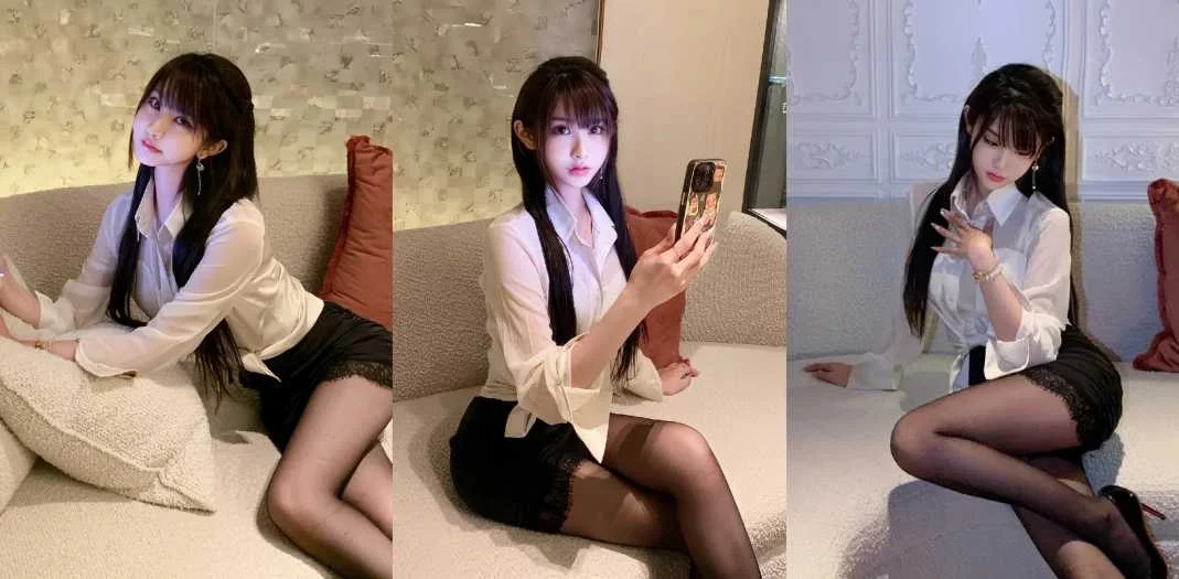 极品绿帽淫妻饭饭吖 穿上老公最爱的穿搭私会情人 这骚逼今天只属于你！