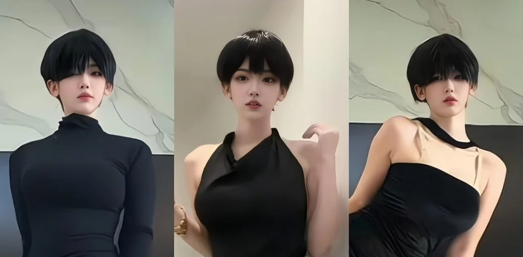 抖音45万粉短发女神洋桔梗 线上给粉丝当老公 线下却直接变金主专属泄欲工具！