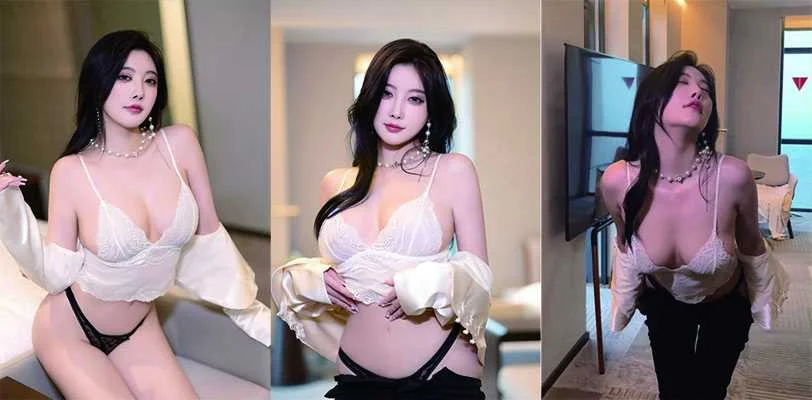 酒店私拍秀人网模 杨晨晨 黑丝美腿大尺度跪姿露臀直接把人看硬 嫩模黑丝实在太权威
