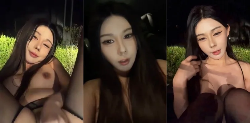 丝袜母狗 linjianvhai 深夜公园户外露出 黑丝张腿自慰道具后入潮吹腿抖