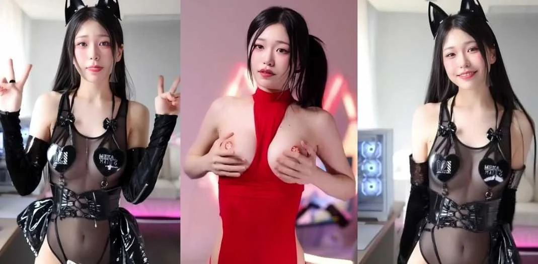 新加坡神颜福利姬meriolchan 黑丝透视装激情热舞自慰骚到人腿软！