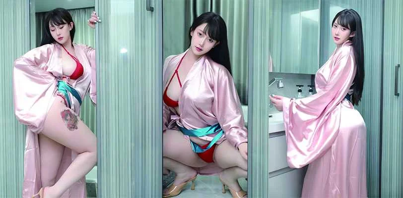 酒店浴室秀人模特 李沁恩 被光鸡巴摄影师拍写真 大奶肥臀边洗边浪叫极品炮架