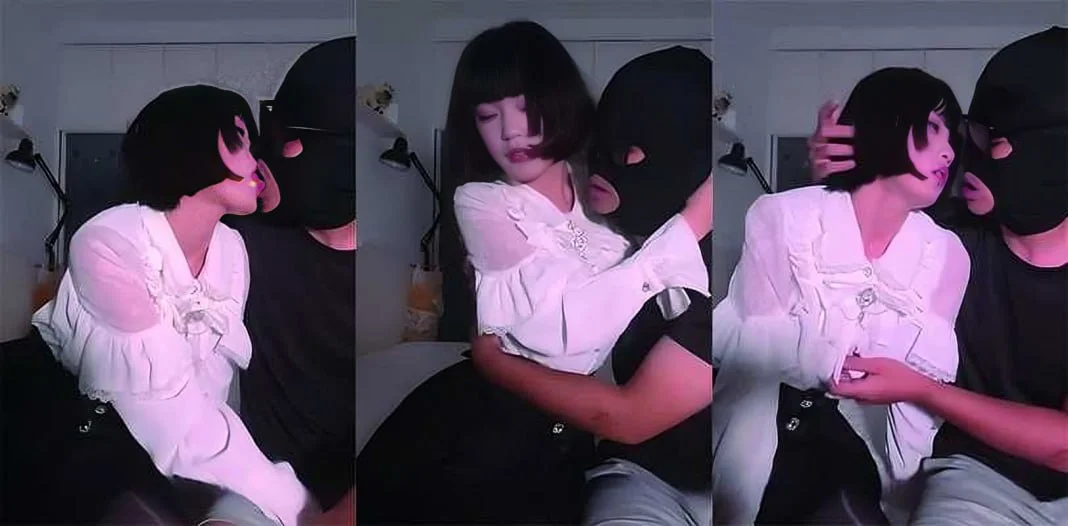 私人卧室 咕姆gomu 黑丝女仆cos被蒙面男各种姿势猛干毒龙口交高潮浪叫实录