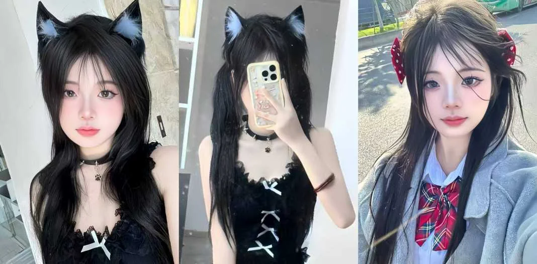 清纯网黄 啾啾橘子酱 大尺度福利合集 猫耳校服自拍 桃心翘臀一线天粉穴 假屌深插抽送！